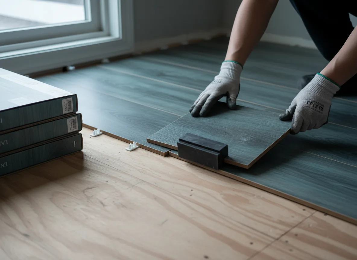Luxury Vinyl Plank Installation company in Secor, IL